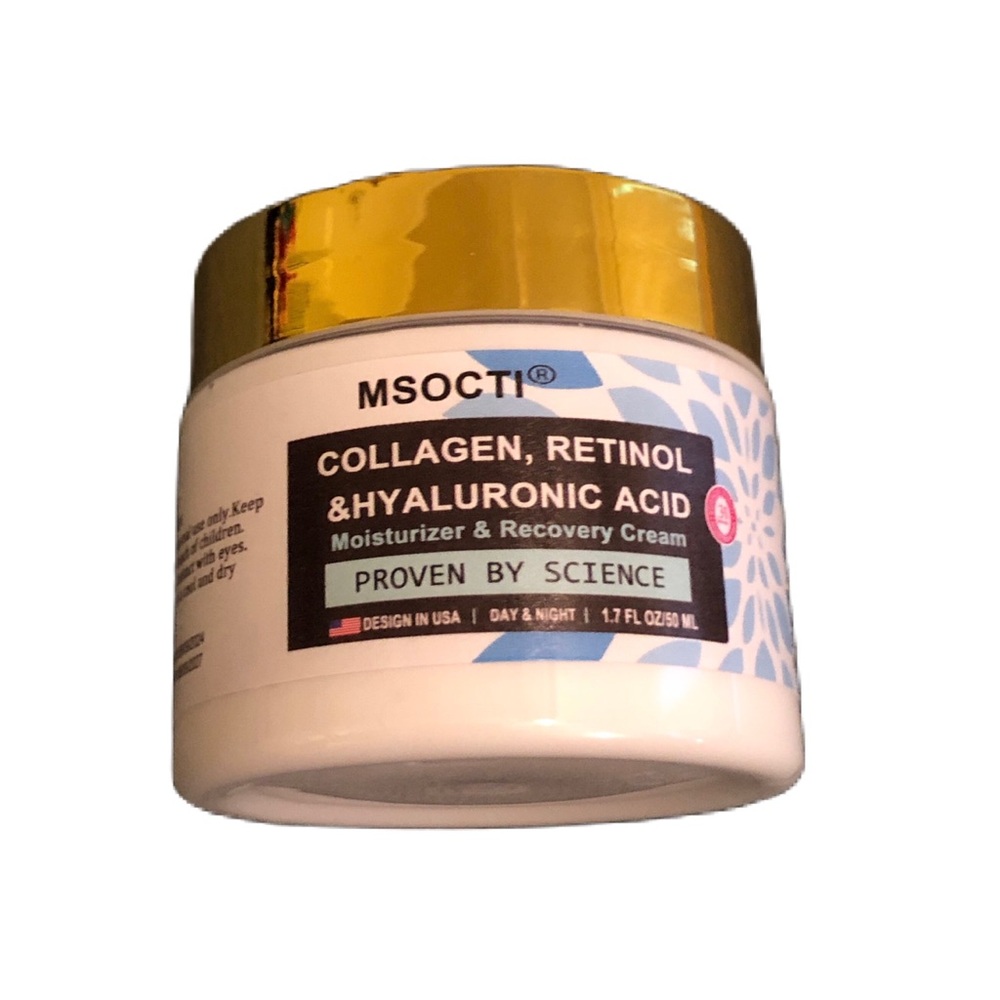 MSOCTI Collagen Retinol Cream with Gold Lid